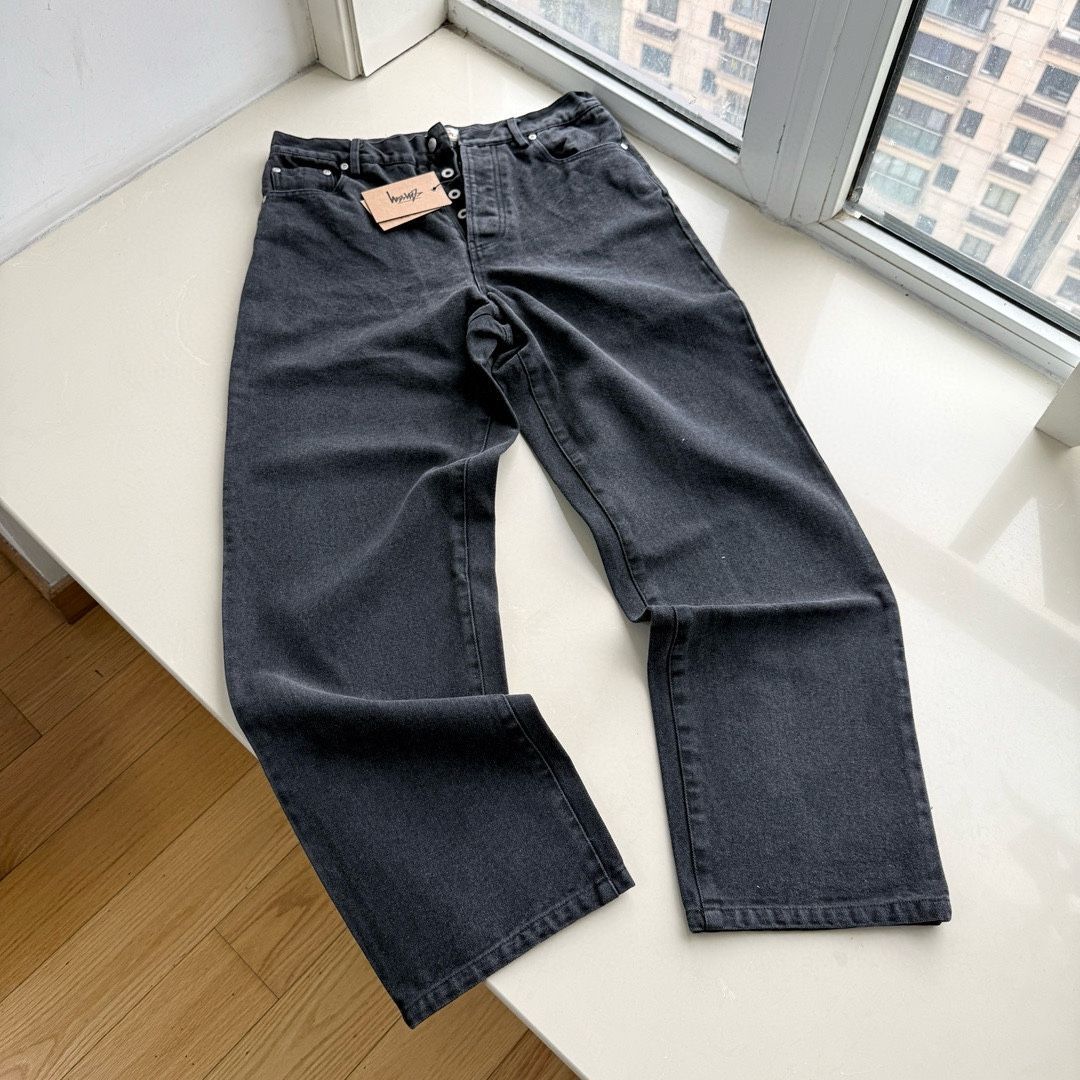 Stussy ワールドツアー ワールドツアー ブラックエイト ウォッシュド 