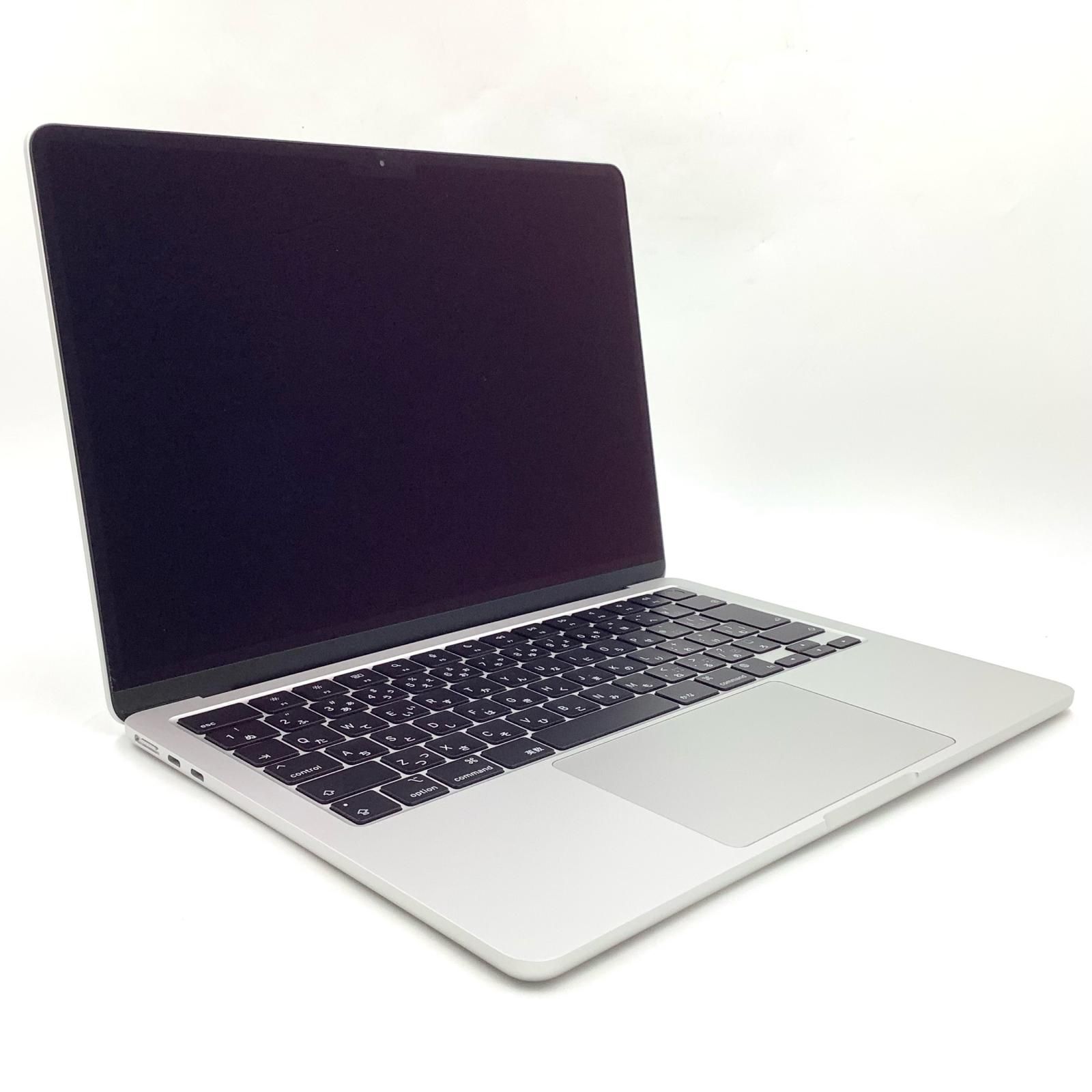 MacBook Air M2 13インチ　8GB 256GB充放電13回極上品 Apple MacBook Air 13インチ 2022 M2 8GB 256GB シルバー 100