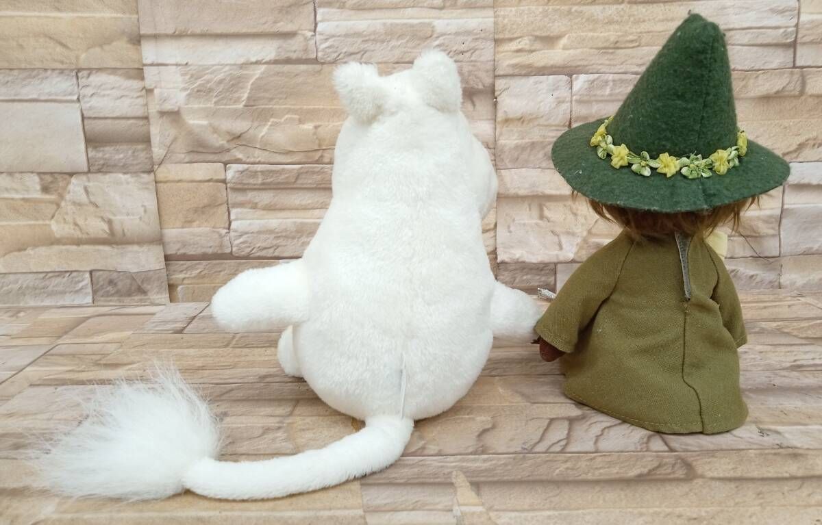 ムーミン スナフキンフラワークラウン ぬいぐるみセット