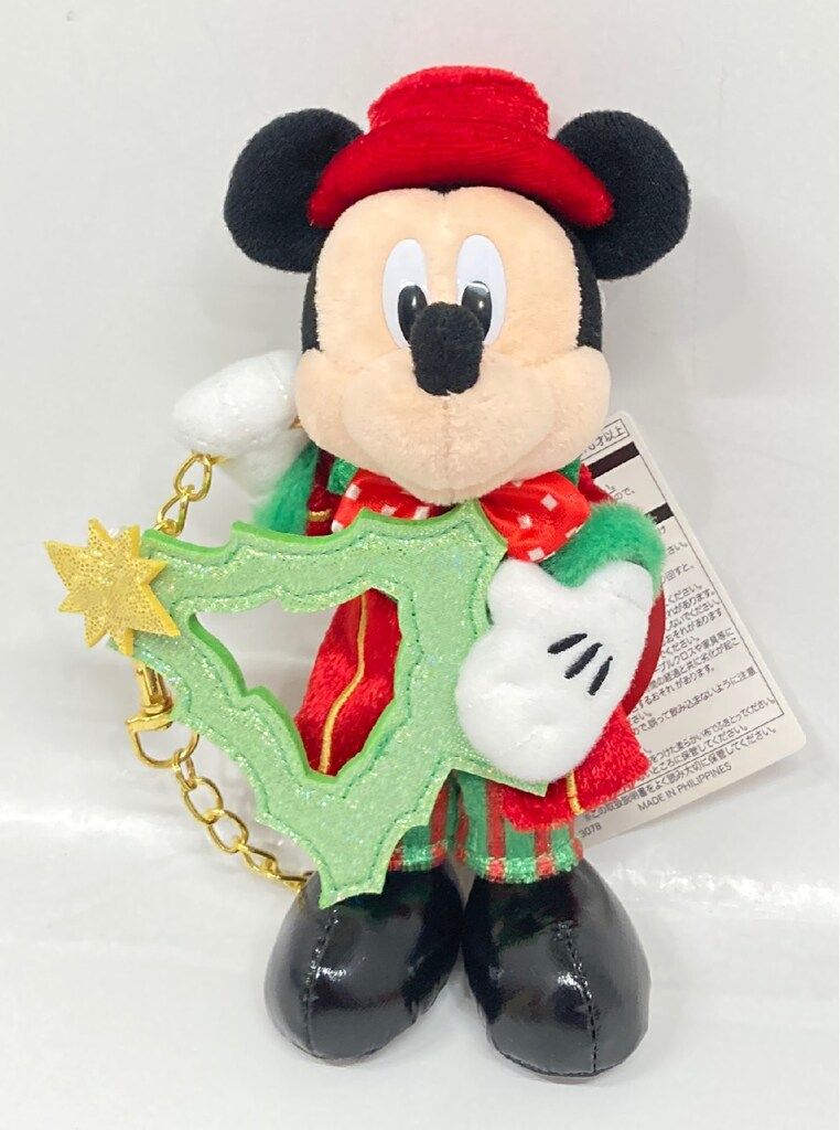 東京ディズニーシー ぬいぐるみバッジ DISNEY CHRISTMAS 2022