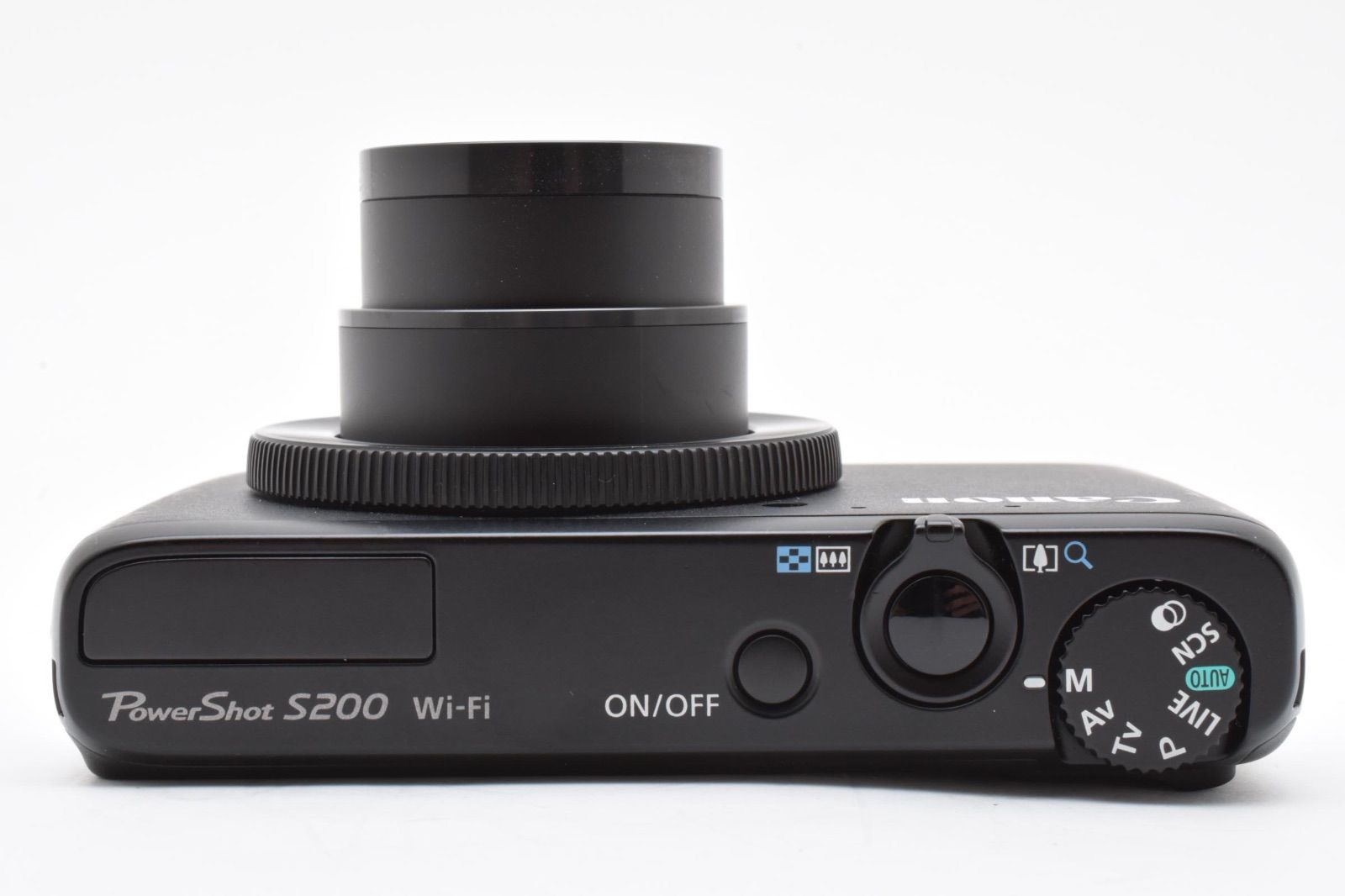 美品　Canon PowerShot S200 デジカメ　pc2033 PowerShot キヤノン コンデジ CANON S200 ホワイト 中古 新品SD
