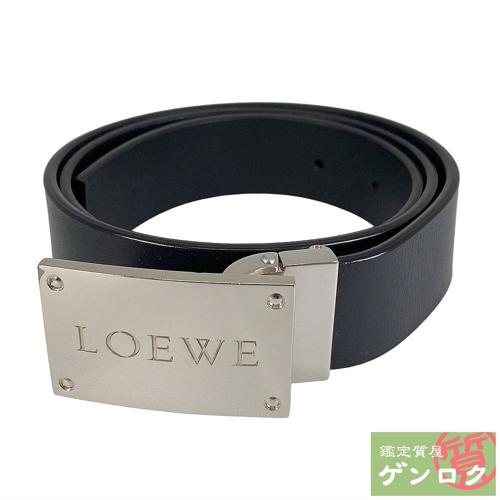 LOEWE レザーベルト ホワイト ホワイト（白）系 LOEWE(ロエベ) ベルト(レディース) - 海外通販