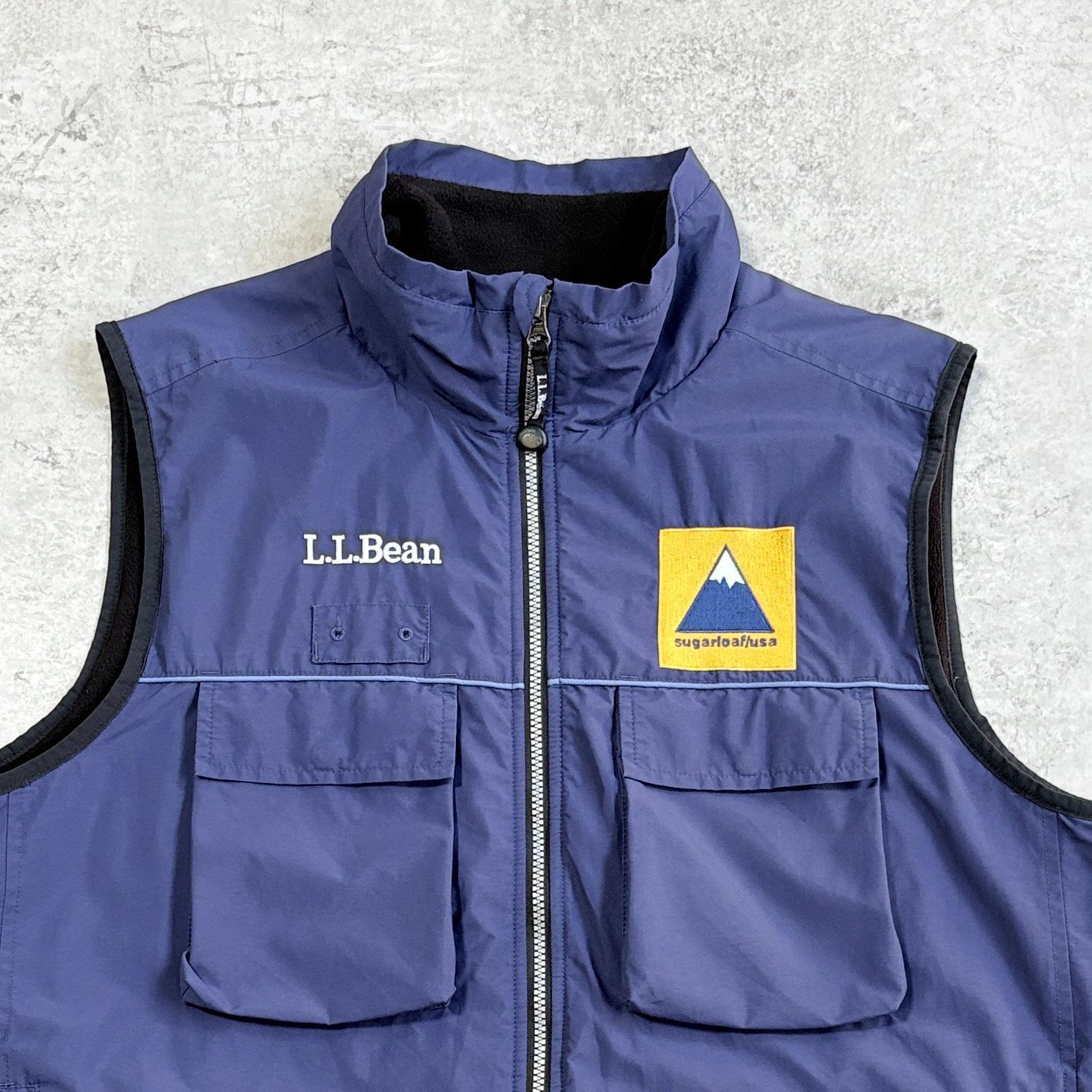 90～00s L.L.Bean Fleece Lined Work Vest エルエルビーン フリース 