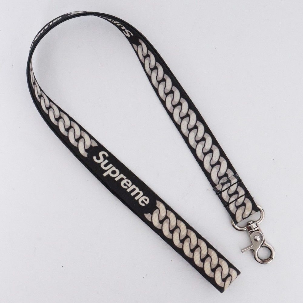 SUPREME Cuban Links Lanyard ブラック