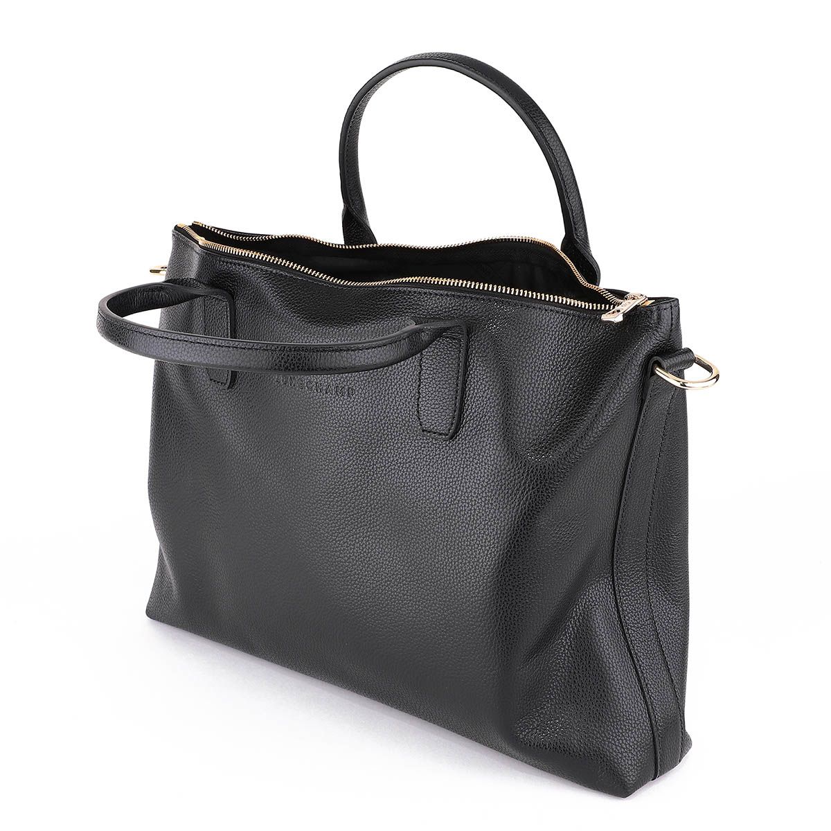 Longchamp ル フローネ S ブリーフケース ル フローネ S ブリーフケース ブラック - レザー | ロンシャン JP