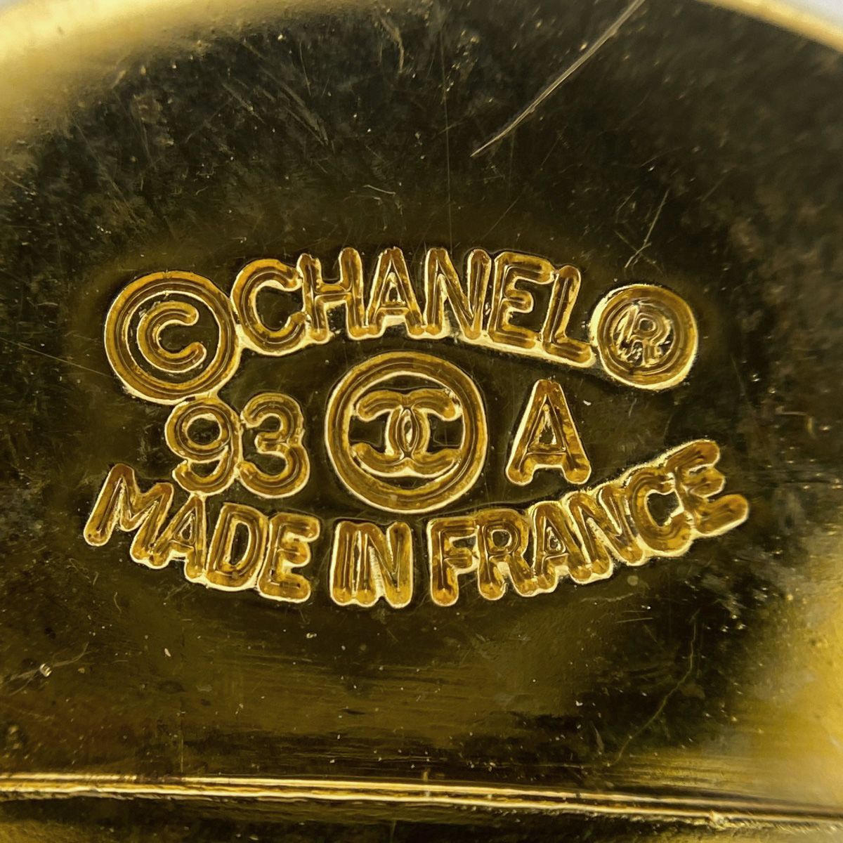 シャネル CHANEL ココマーク ブローチ マトラッセ カンボン