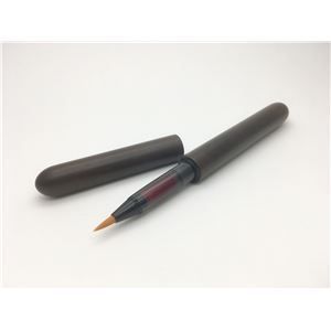 日本製 銘木材 筆ペン|文房具 黒檀 こくたん 中太字 文具 オフィス用品 ステーショナリー