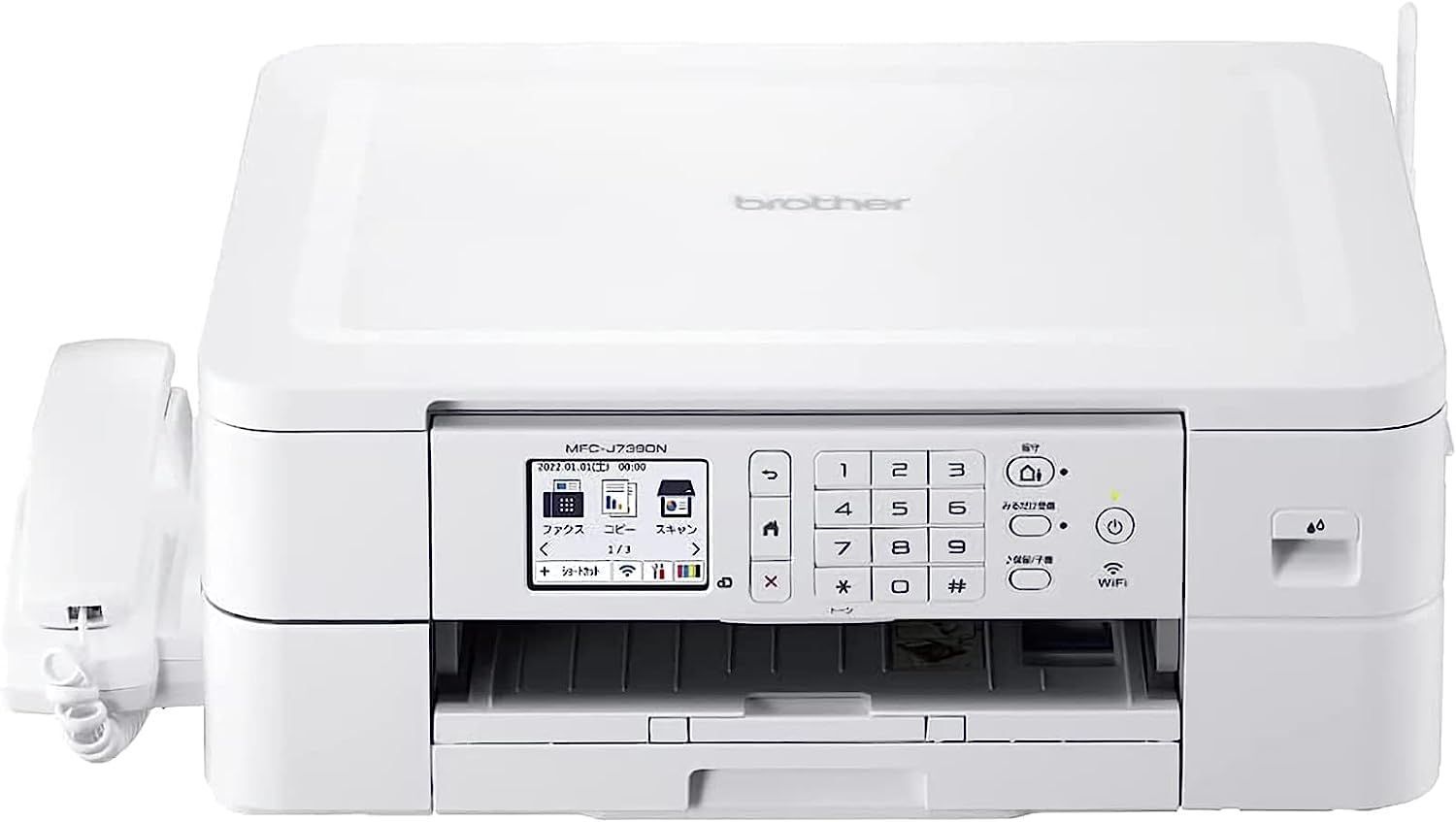 人気商品】ブラザー プリンター A4インクジェット複合機 MFC-J739DN (親機のみ・子機無し）FAX 電話機 Wi-Fi対応  スマホ・タブレット接続 MFC-J739 - メルカリ