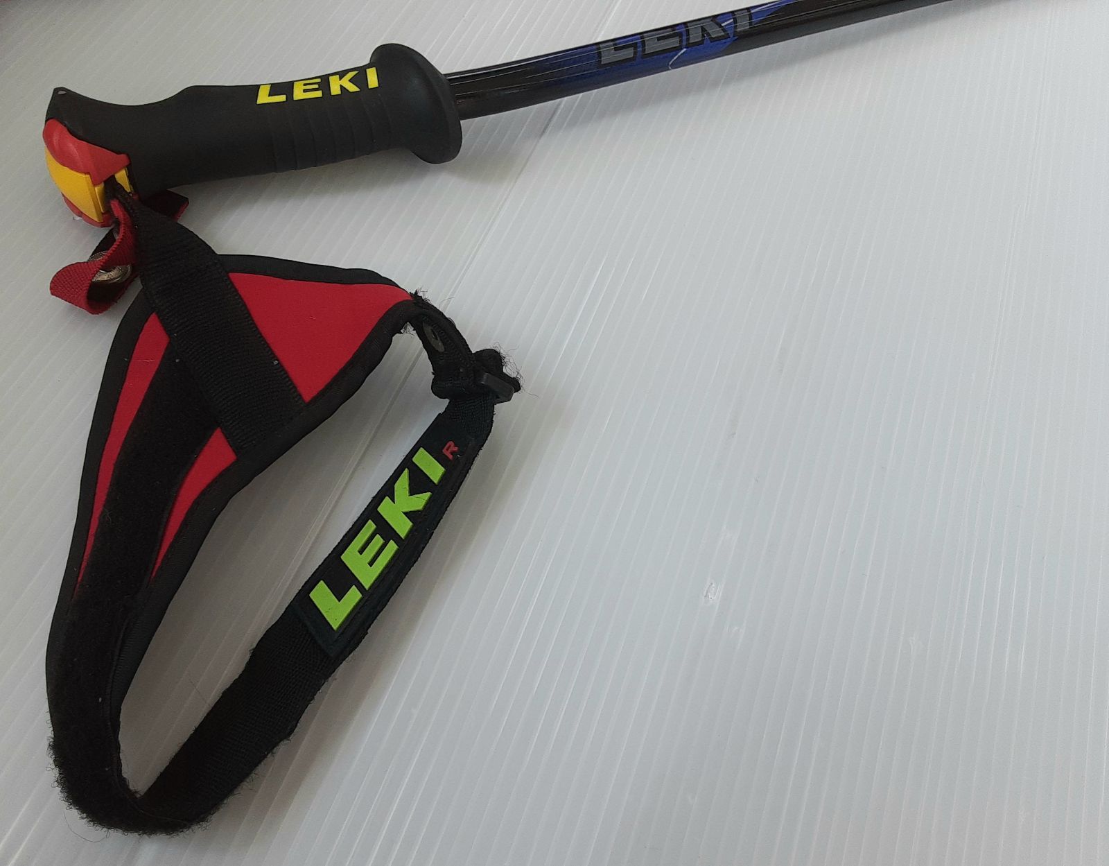 LEKI スキーストック 115cm ブルー ブラック