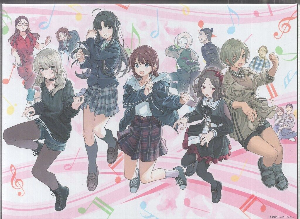 アニメBlu-ray 収納BOX付)ガールズバンドクライ 豪華限定版 全7