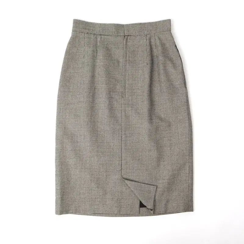 クリスチャン ディオール ハウンドトゥース チェック ウール スカート