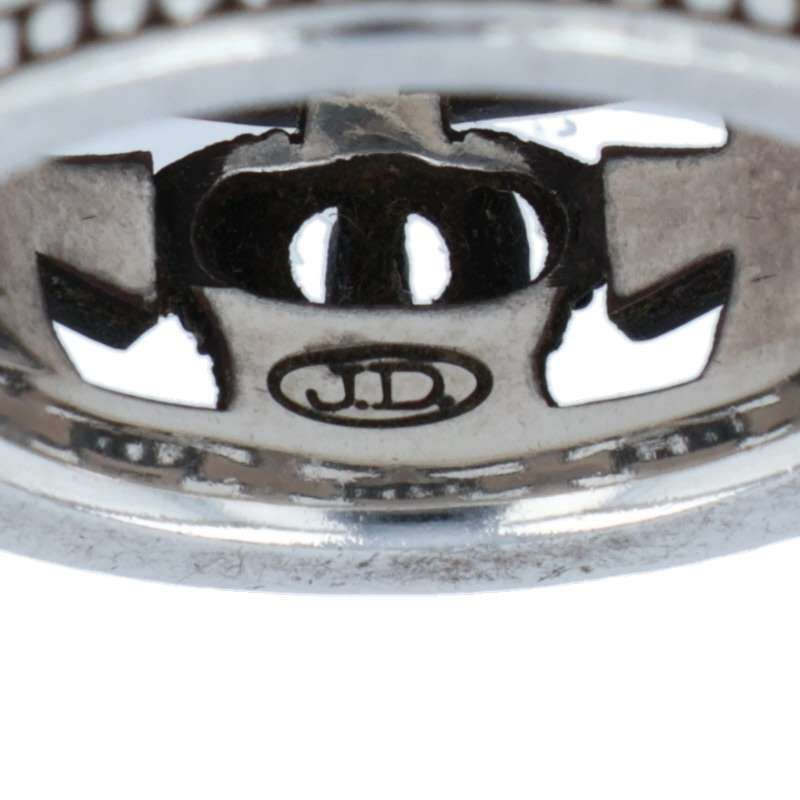 ジャスティンデイビス クラウンシルバーリング メンズ 12号 - メルカリ