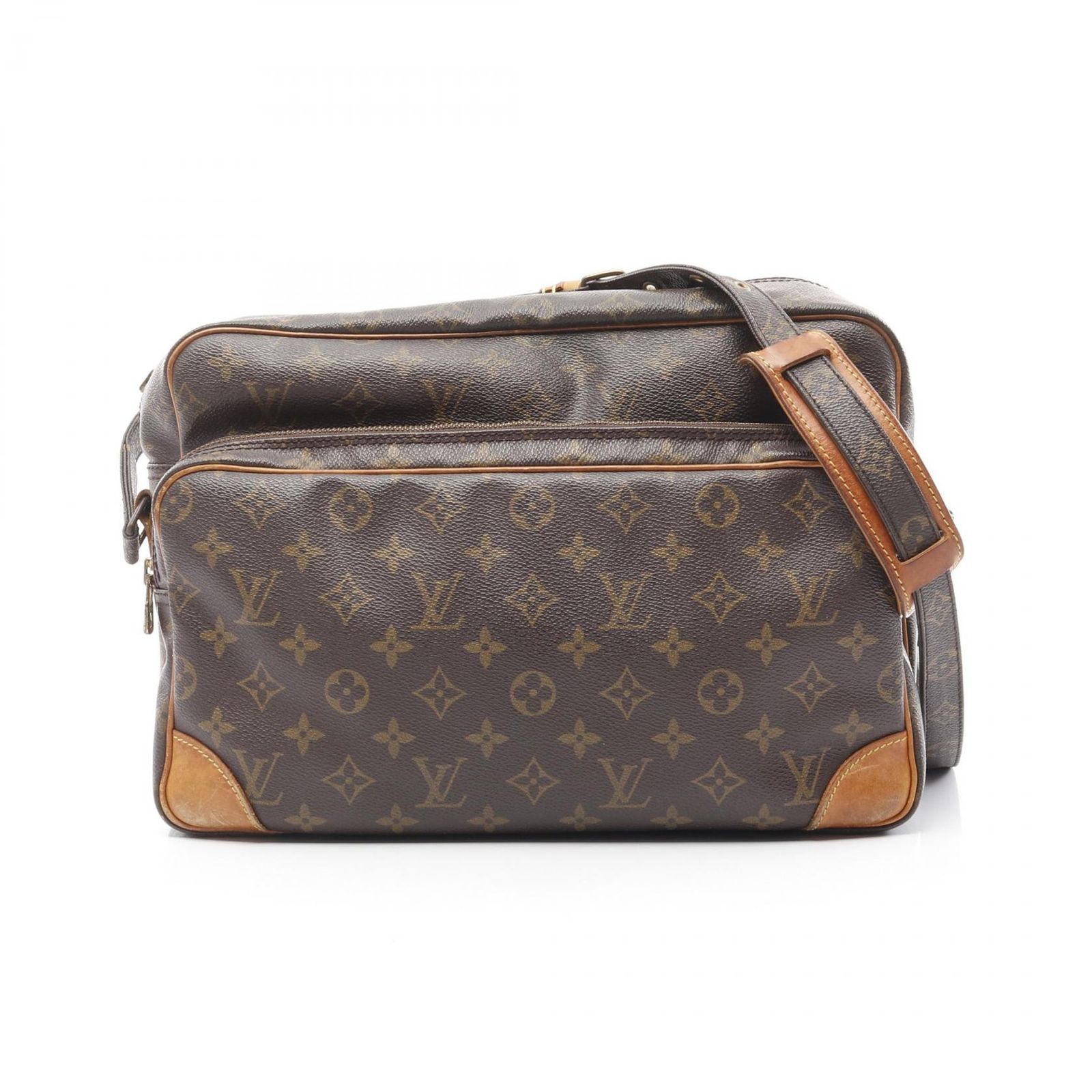 ルイ ヴィトン LOUIS VUITTON ショルダーバッグ ナイルGM M45242 PVCコーティングキャンバス レザー ナイルGM レディース Used C