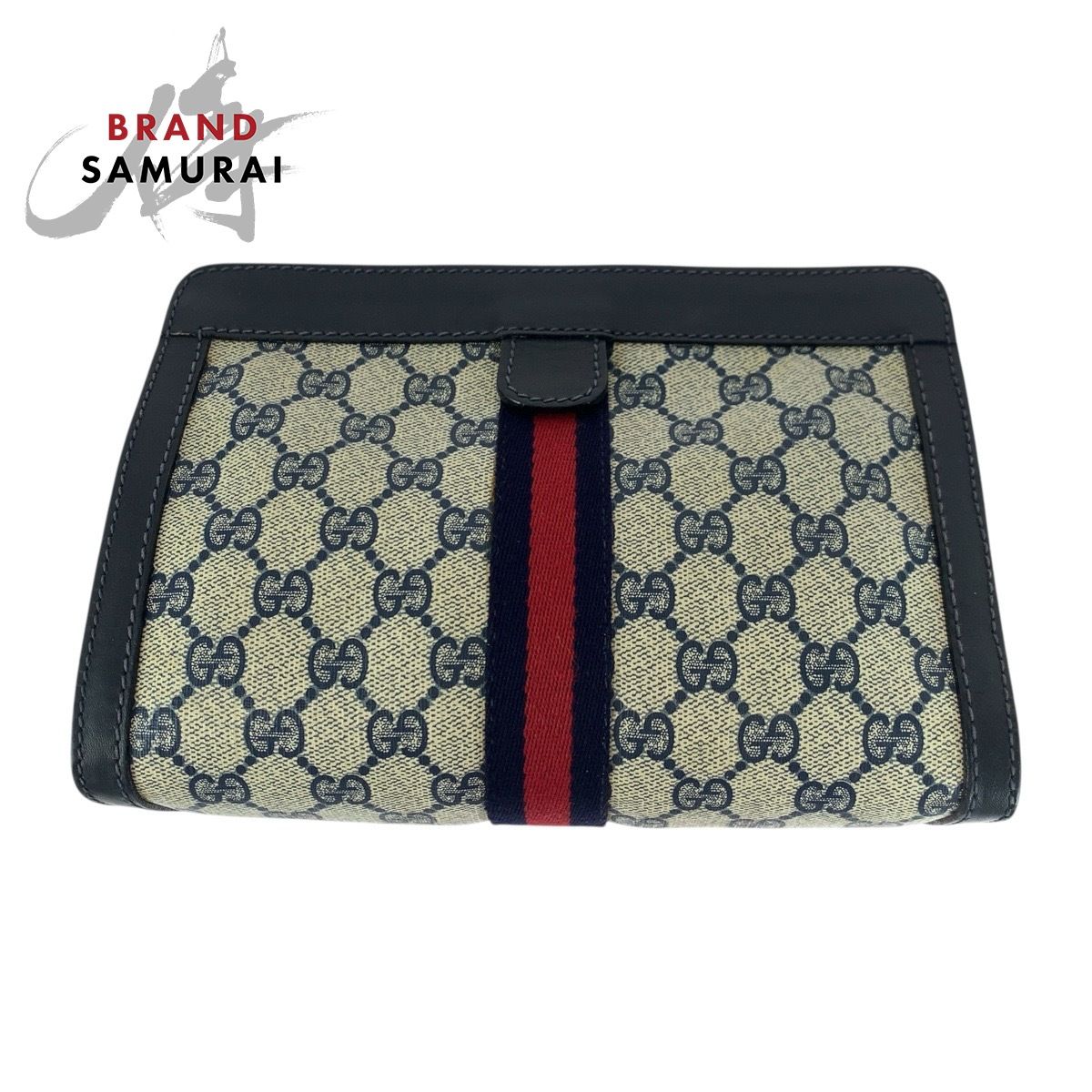 グッチ ヴィンテージ ポーチ シェリーライン　レザー GUCCI 極 美品 グッチ オールドグッチ ヴィンテージ シェリー
