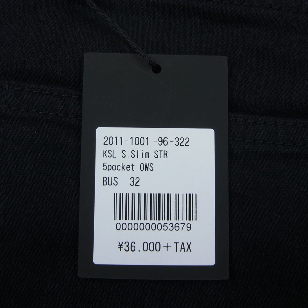マインデニム 2011-1001-96-322 MINEDENIM マインデニム 2011-1001-96-322 Slim STR 5pocket OWS