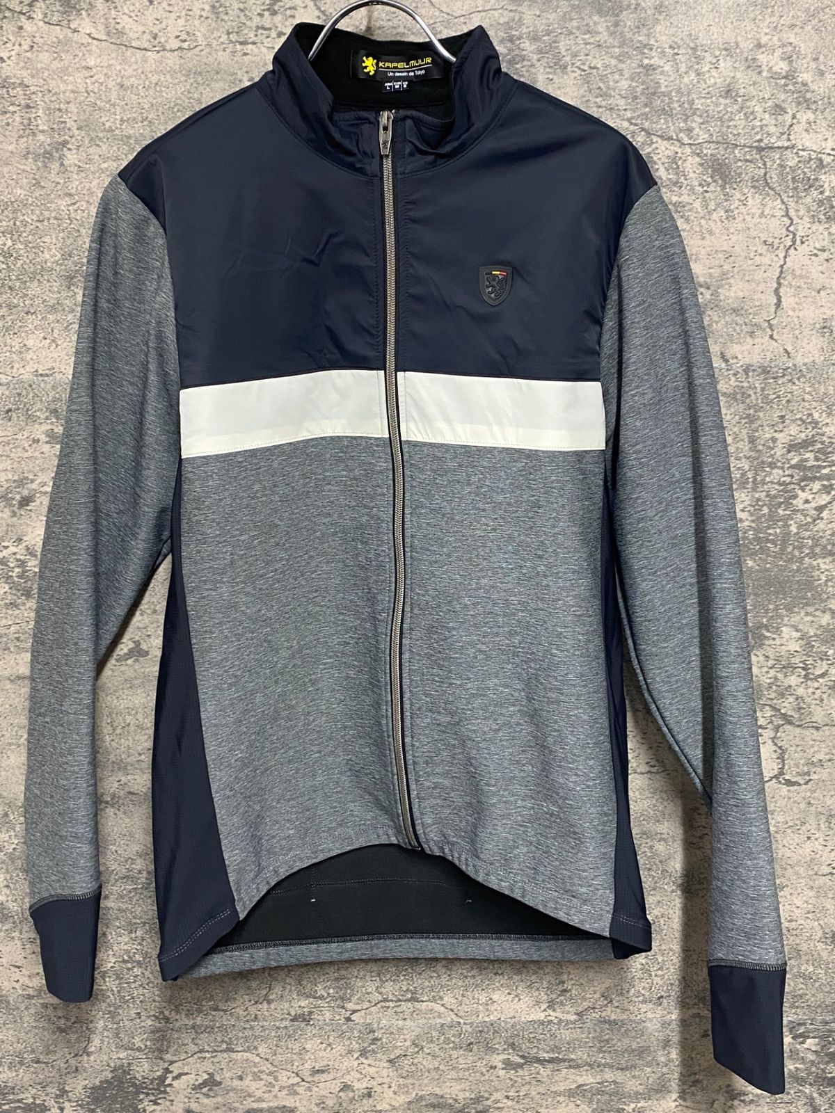 JD405 カペルミュール KAPELMUUR 長袖 サイクルジャケット 黒 L 裏起毛