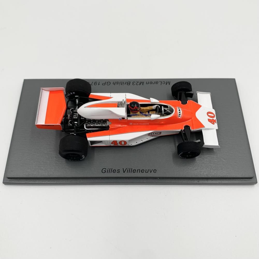 スパーク 1/43 マクラーレン M23 イギリスGP 1977 G.ビルヌーブ スパーク 1/43 マクラーレン M23 イギリスGP 1977 G.ビルヌーブ