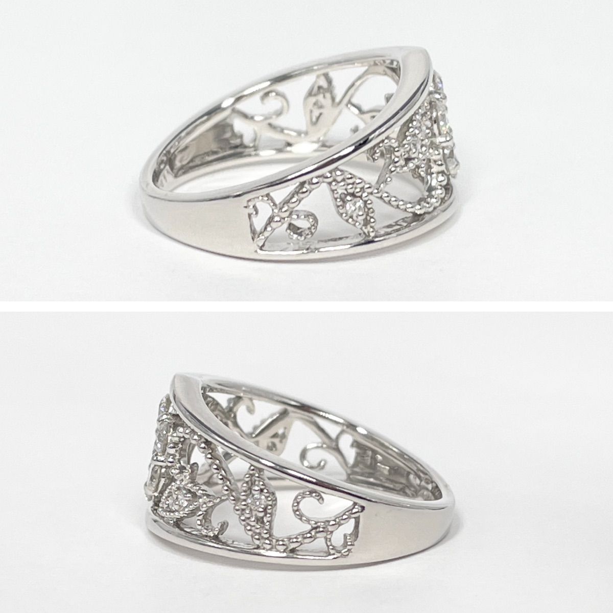 エステール 】Pt900 天然ダイヤモンド 0.31ct リング - メルカリ 