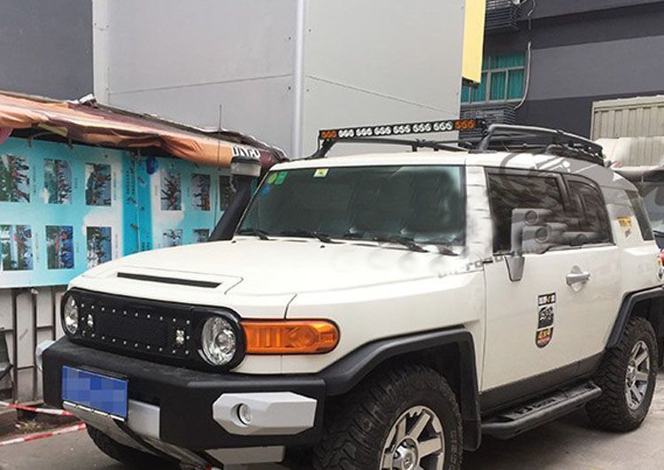 トヨタ FJクルーザー CRUISER 車頂用 LED射灯 免打孔取付 1点セット 夜間視認性向上 車用ルーフライト FFCRYSTALESIA_COM