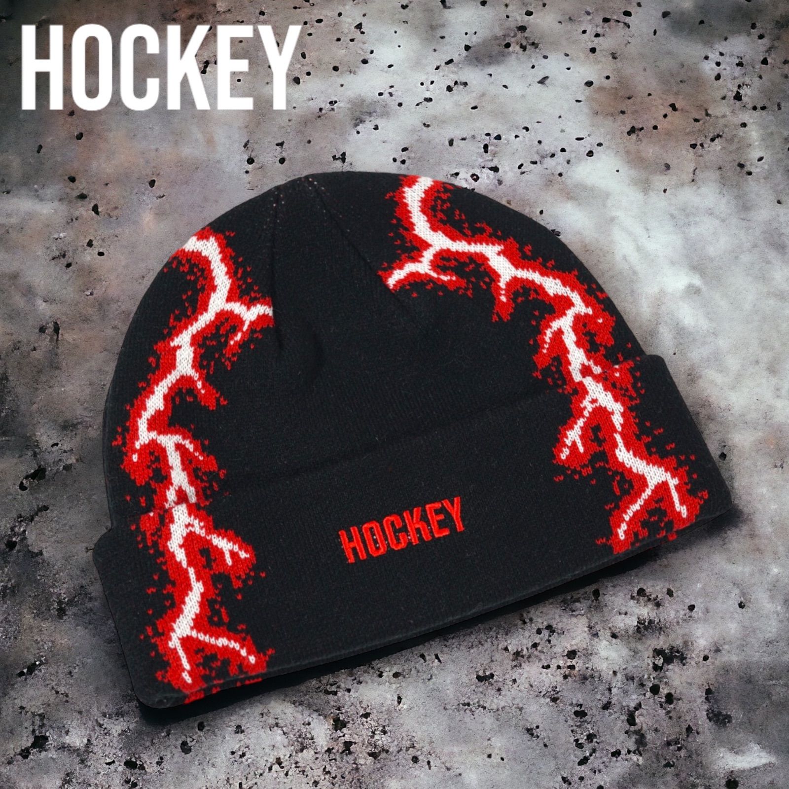 ◇HOCKEY Lightning Beanie ホッケー ライトニング ビーニー / ニットキャップ ニット帽 FUCKING AWESOME -  メルカリ