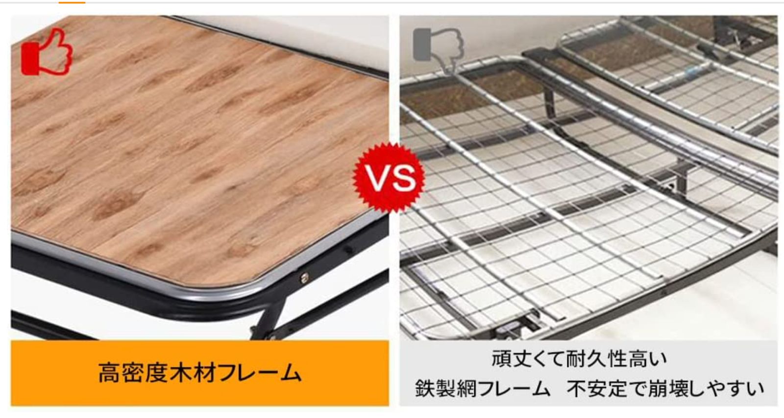 折りたたみベッド シングル ベッド リクライニング 5段階 高反発マットレス 組