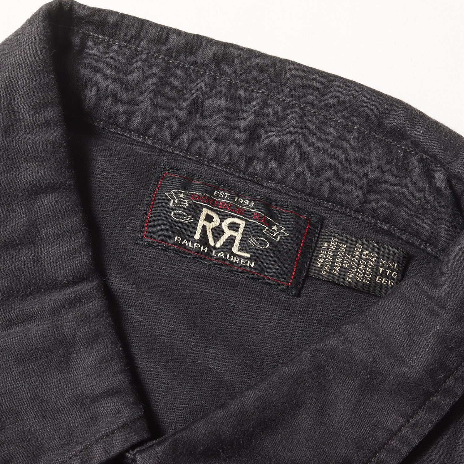 新品】RRL ダブルアールエル シャツ チャコール サイズ:XXL | 近年 