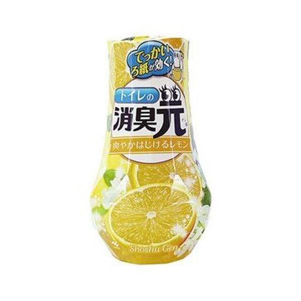 まとめ 小林製薬 トイレの消臭元爽やかはじけるレモン 400ml 1セット 5個 ×10セット
