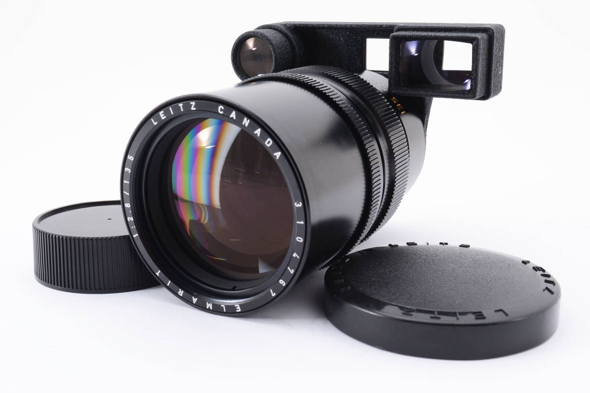 ☆希少美品☆ライカ Leica Elmarit M 135mm F2.8 2nd メガネ付き