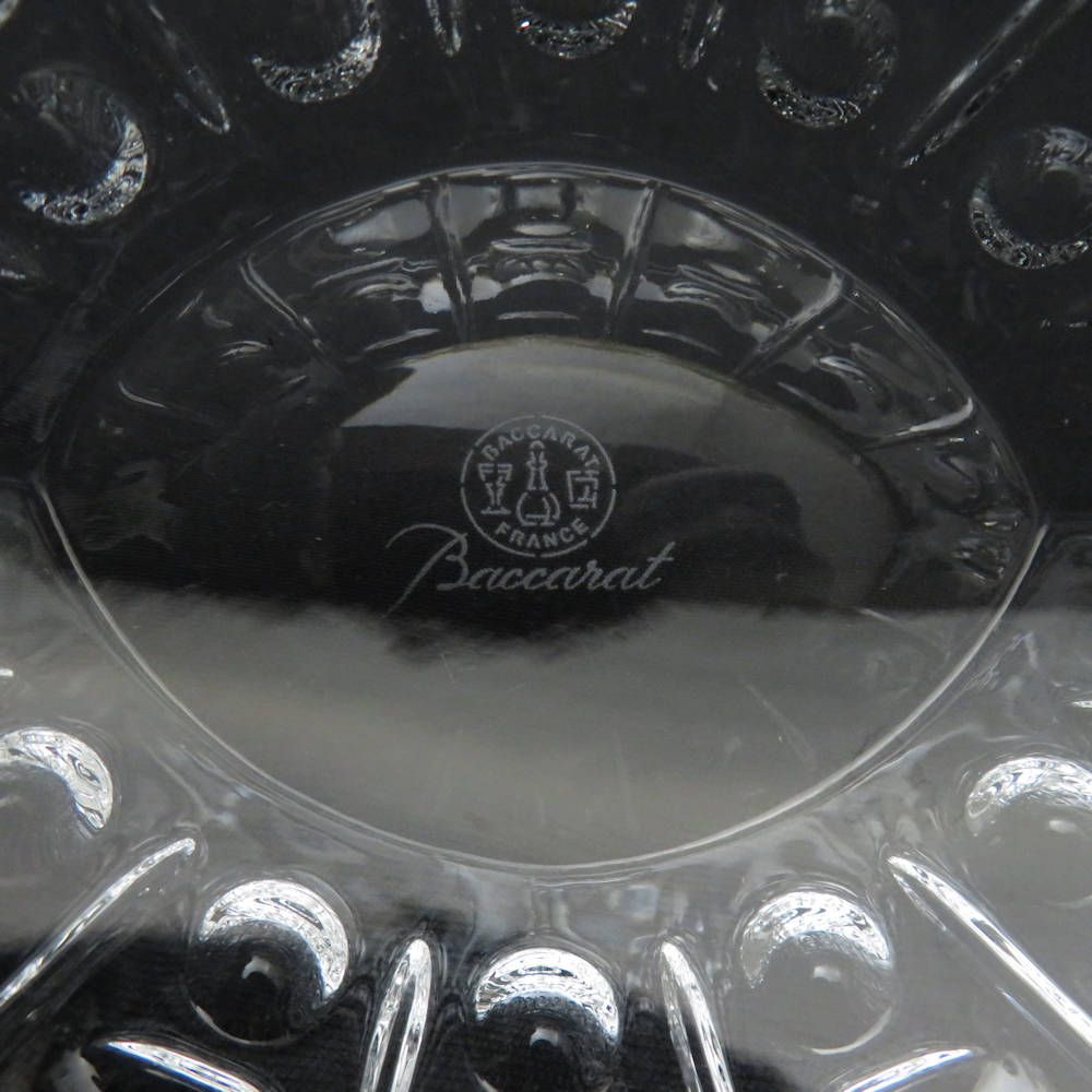 美品 Baccarat バカラ エキノックス アッシュトレイ 1点 クリスタル  