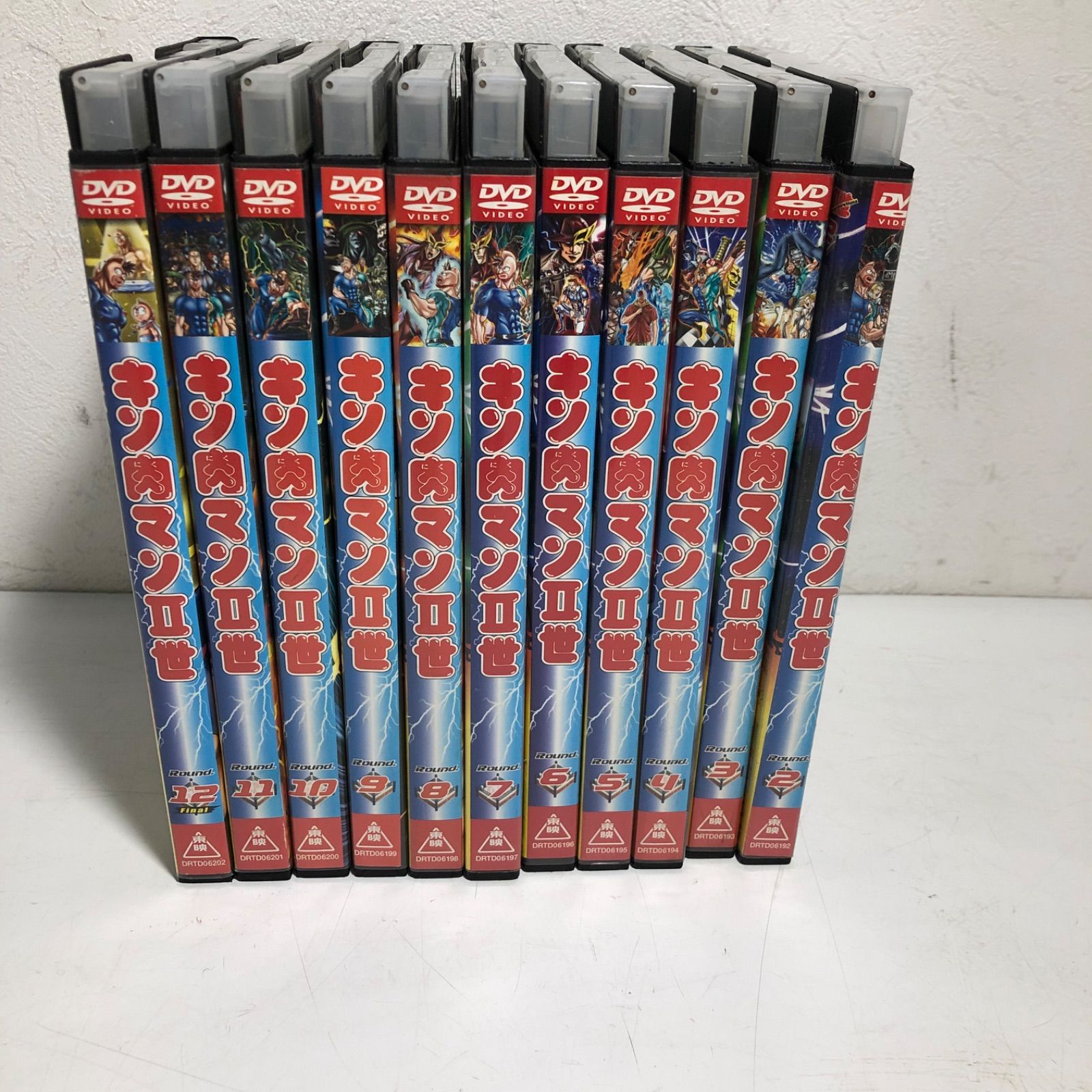 ☆大幅値下げ！ アニメDVD キン肉マンII世 2〜12巻(1巻のみ欠品/全12 