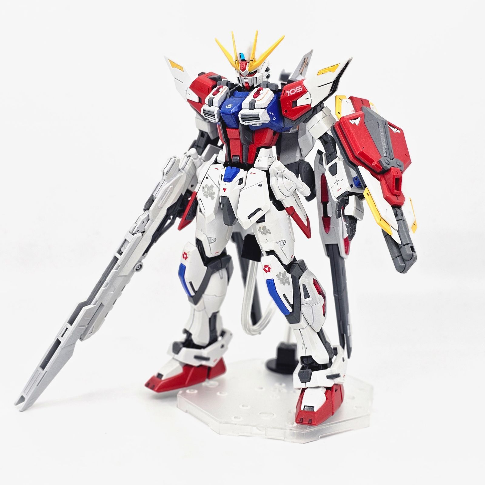【ジャンク品】MGスタービルドストライクガンダム　ユニバースブースター　ガンプラ MG スタービルドストライクガンダム （ビルドストライクガンダム+
