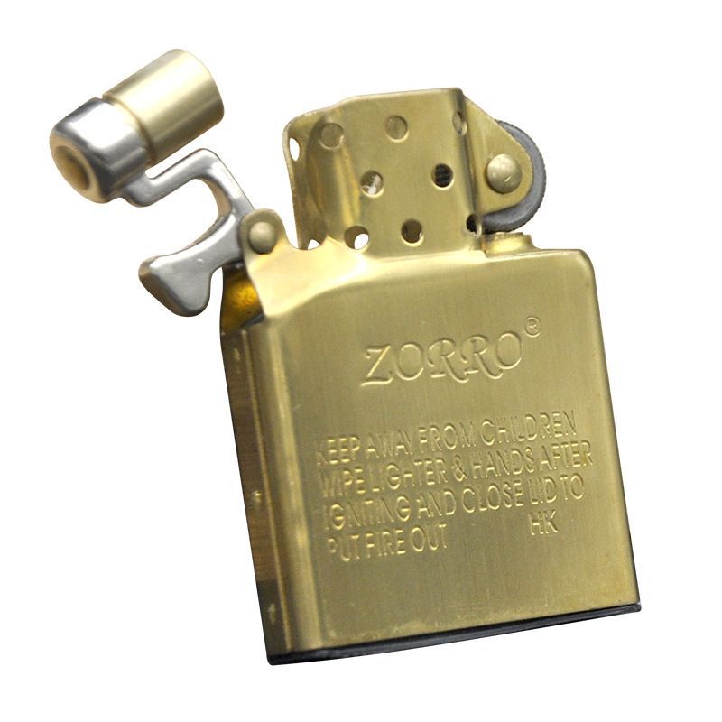 ☆ZORRO インサイドユニット シンプルゴールド 揮発防止 ZIPPO互換☆ - メルカリ