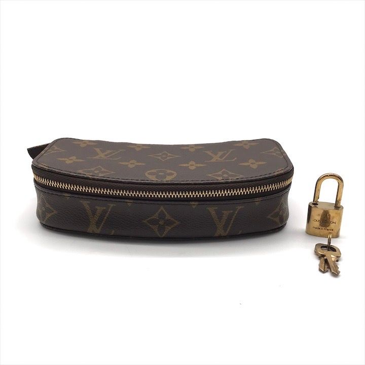 LOUIS VUITTON ヴィトン モノグラム ポッシュ モンテカルロ ジュエリーケース ポーチ 小物入れ ブランド 小物 レディース m14386