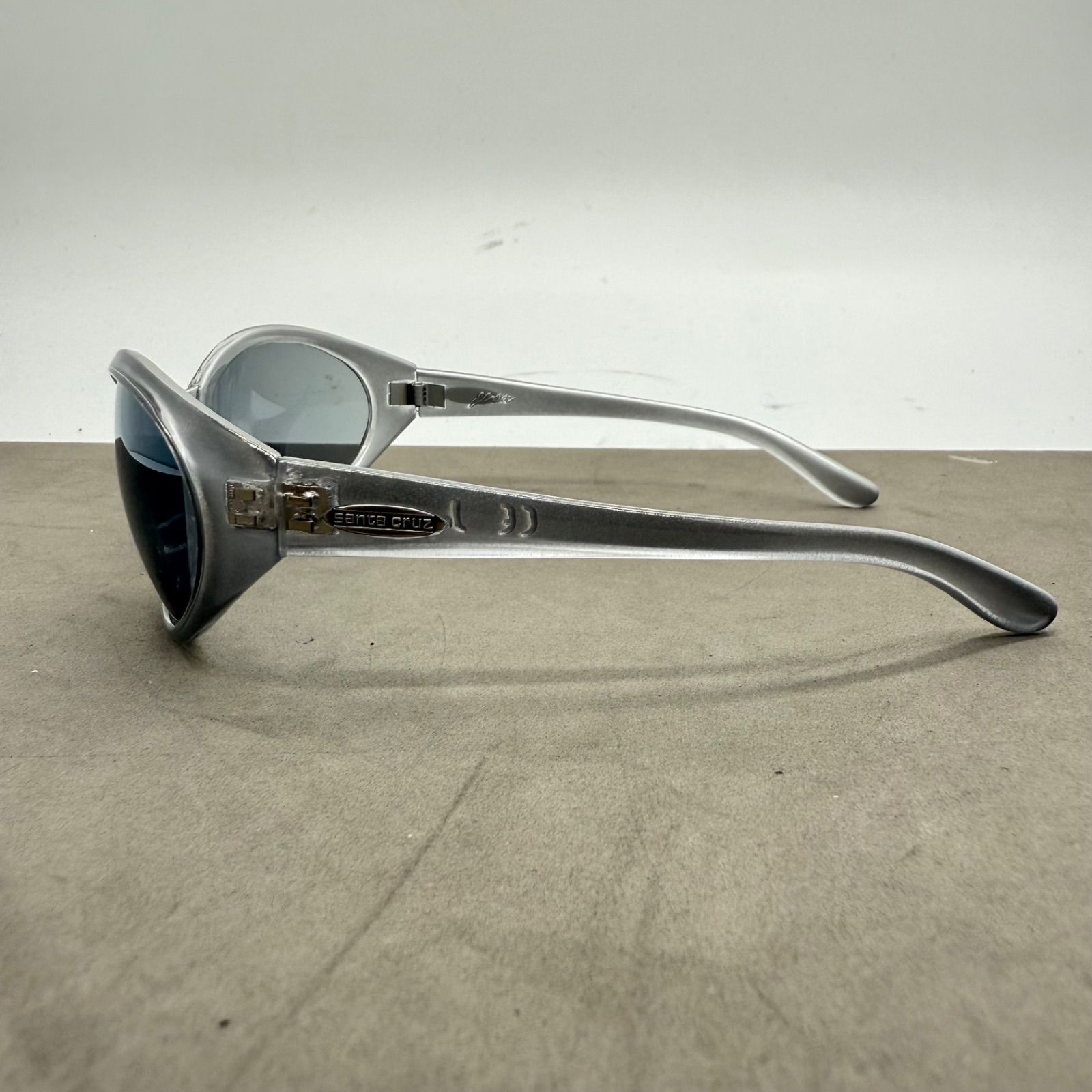 SANTA CRUZ JAPAN VTG scox tech sunglasses metallic silver サンタ