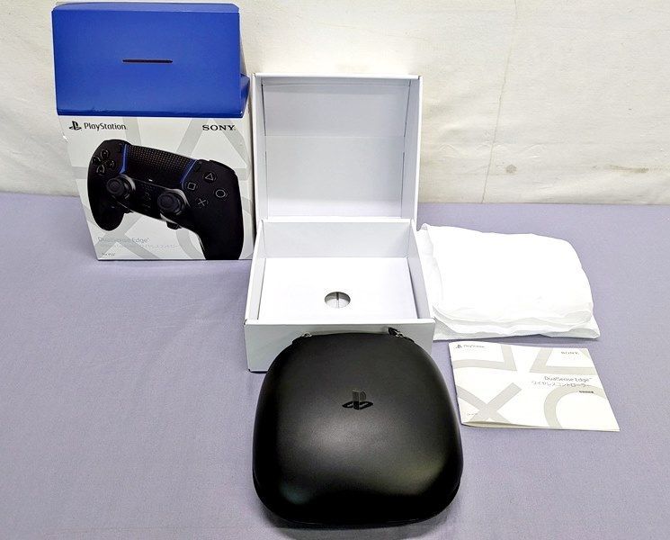 SONY ソニー 純正品 DualSense Edge ワイヤレスコントローラー ミッドナイト ブラック CFI-ZCP1J01 830