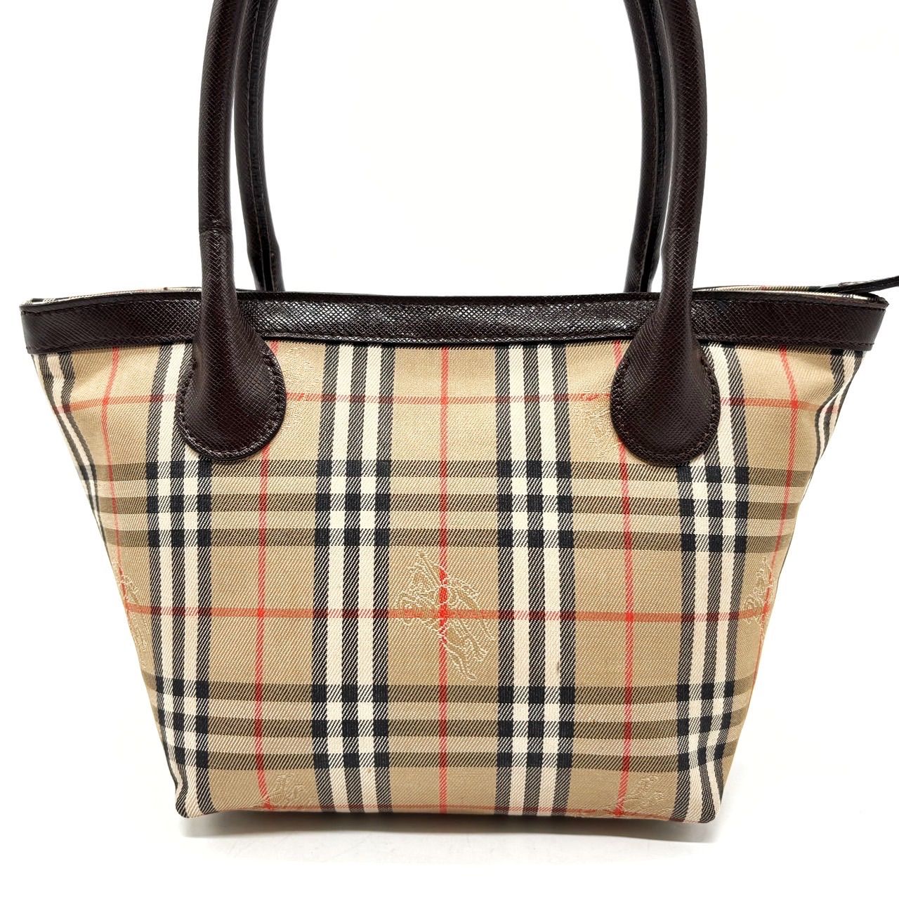 ✨美品✨ BURBERRY バーバリー ミニ ハンドバッグ トート ノバ
