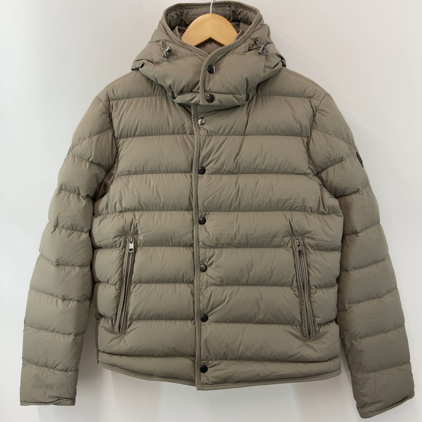 【MONCLER/モンクレール】【NAZAIRE ナザーレ ダウンジャケット 2 グレージュ 国内正規品】