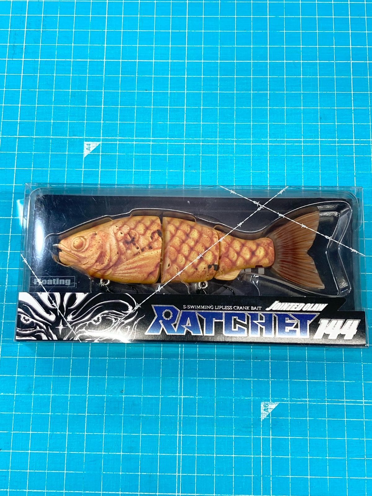 ⭐️新品未開封⭐️ジョイクロ　ラチェット144 鯛焼き　たい焼き　ガンクラフト ガンクラフト ラチェット144 限定カラー たい焼き 出荷情報】 JOINTED