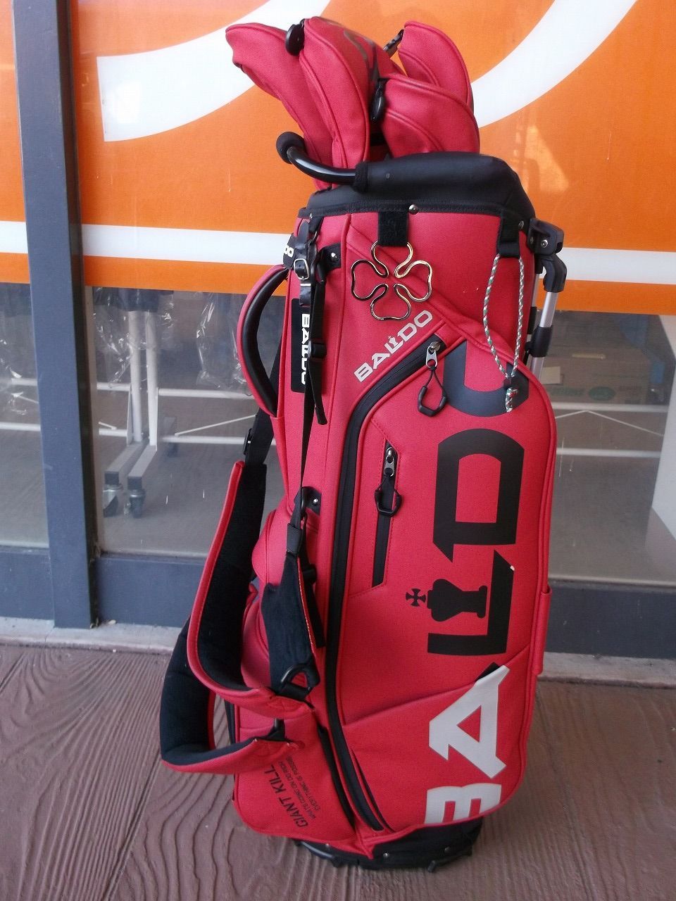 豪華☆希少 BALDO STAND BAG ヘッドカバー5点付き 限定 レッド