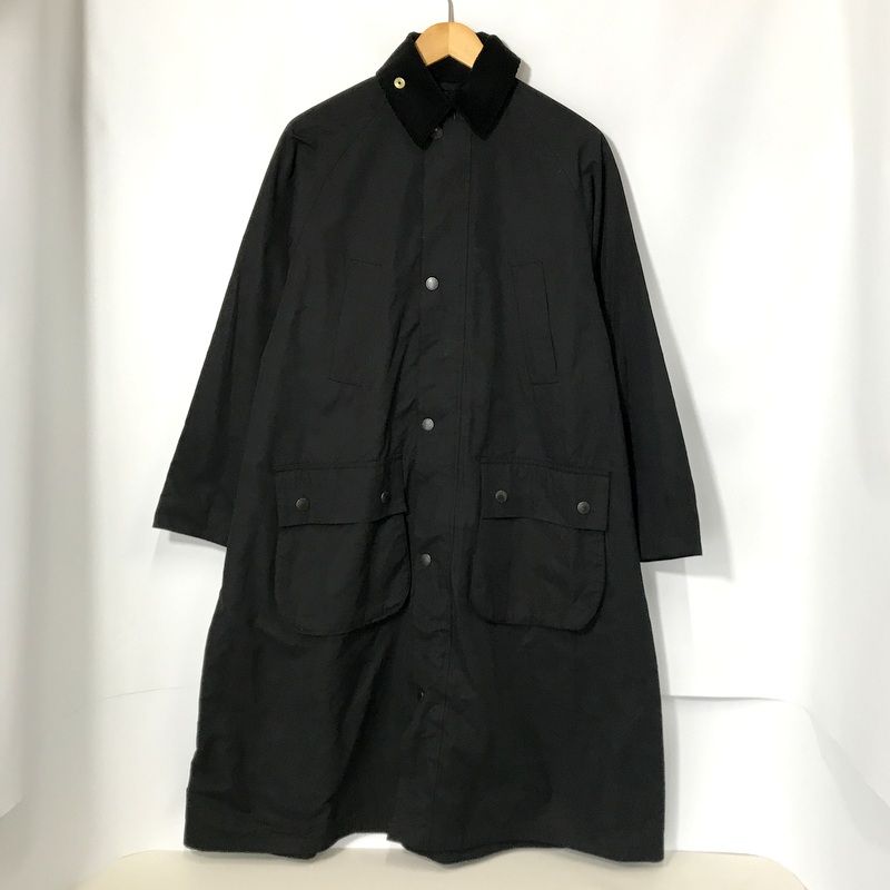 Barbour BEAMSBOYブラック ロングコート サイズ10