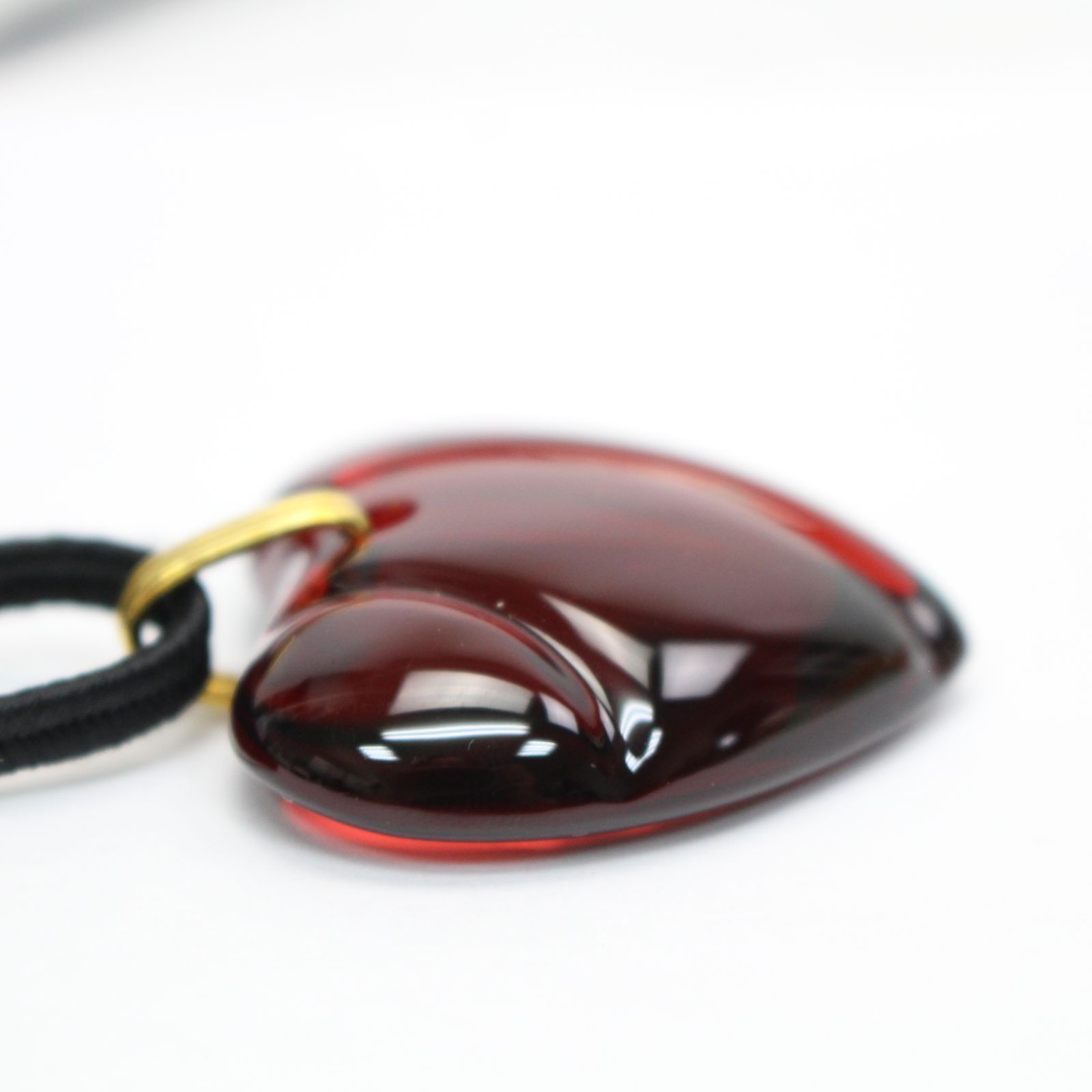 バカラ ピアス バカラ/ピアス/レッド×K18YG/ハートの買取実績【ブラン