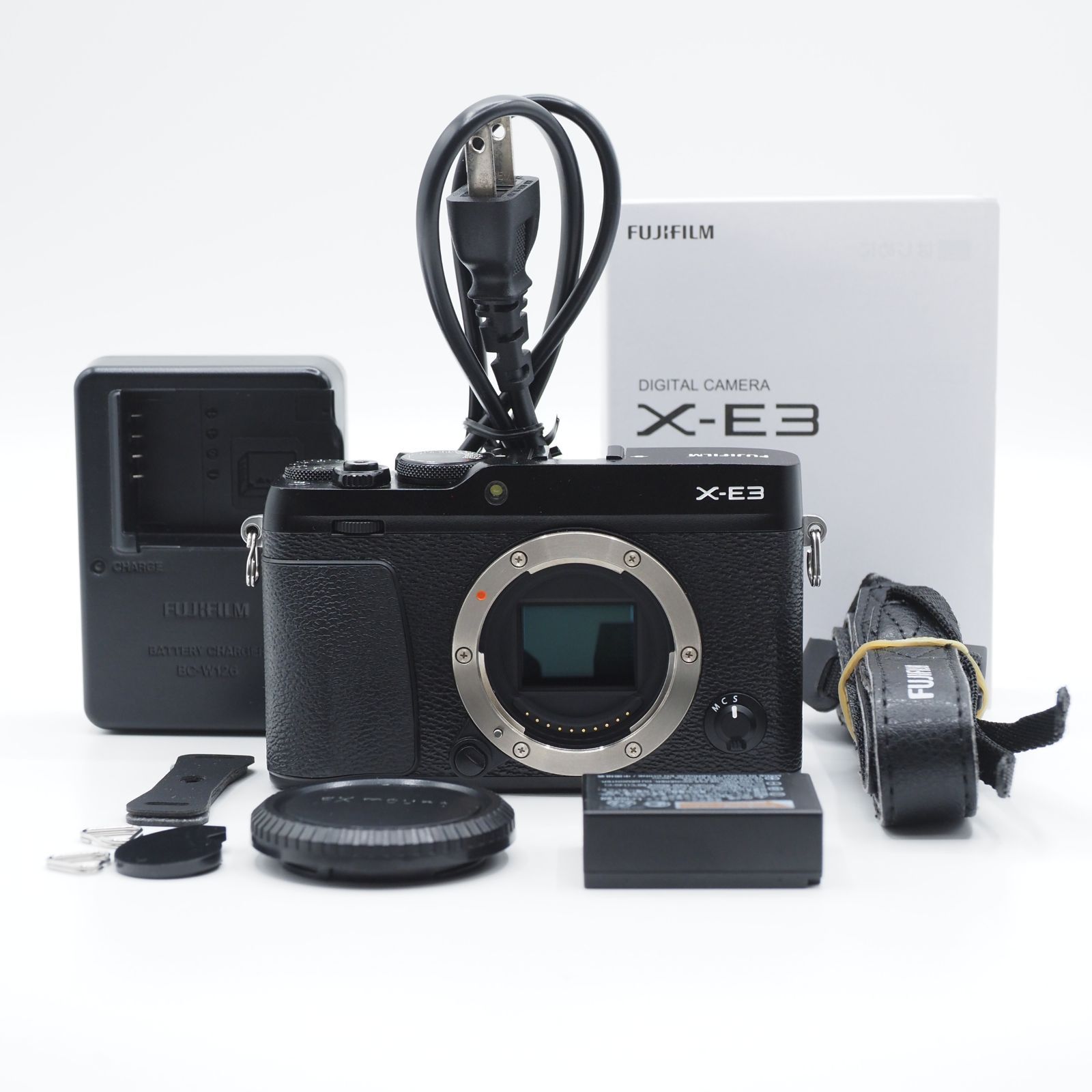 ショット数わずか903回 級 FUJIFILM 富士フイルム ミラーレス一眼カメラ X-E3 ブラック 2836