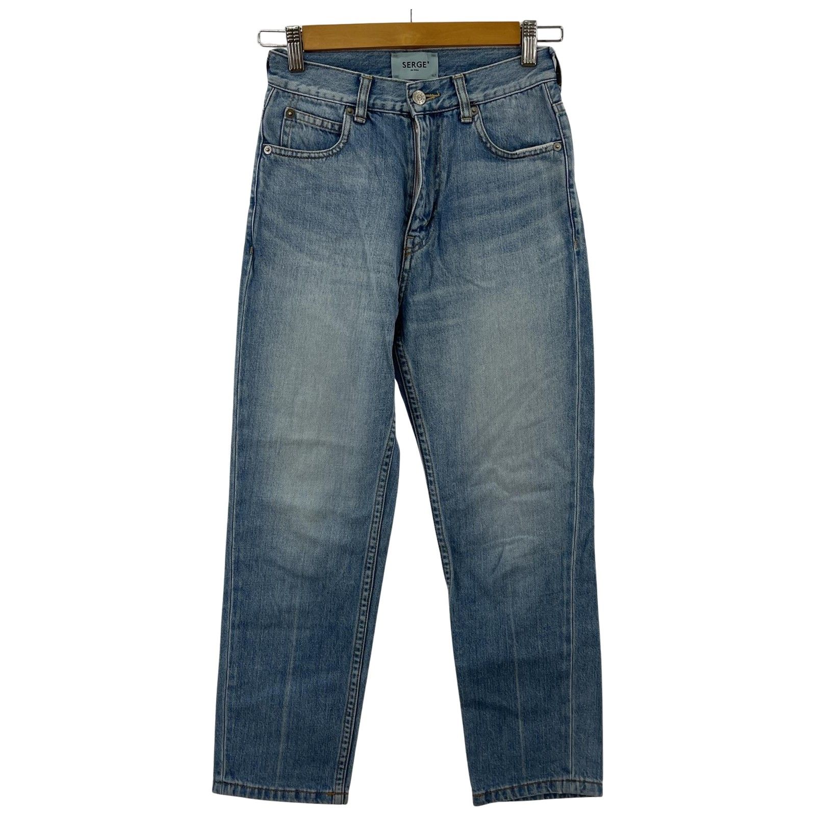 新品⭐︎SERGE ジーパン⭐︎size24 SERGE de bleuサージデニムパンツ size24/ライトブルー - メルカリ