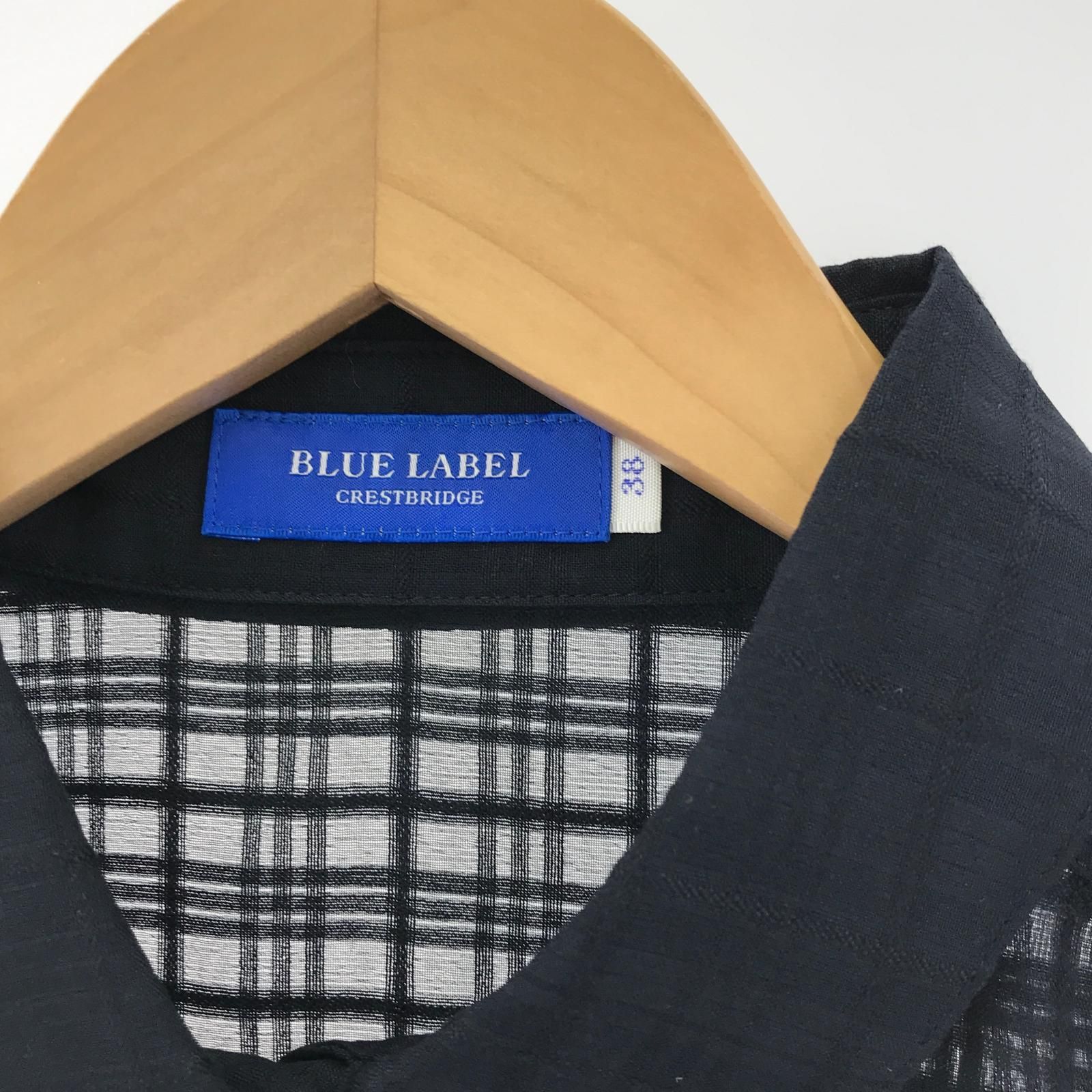 ブルーレーベルクレストブリッジ　茶色　サイズ38 ブルーレーベル・クレストブリッジ Tシャツ サイズ38 - メルカリ