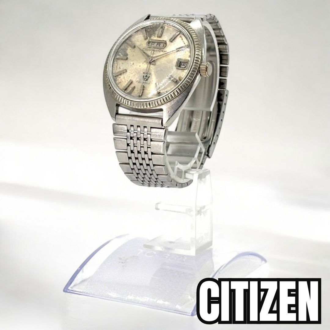 腕時計 CITIZEN シチズン 自動巻 21石 Cal.6501 デイデイト 腕時計 CITIZEN シチズン 自動巻 21石 Cal.6501 デイデイト