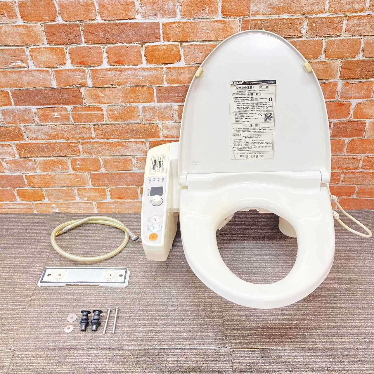 品 TOTO 電気温水便座 ウォシュレット シャワートイレ TCF660R SC1 パステルアイボリー 4J091808