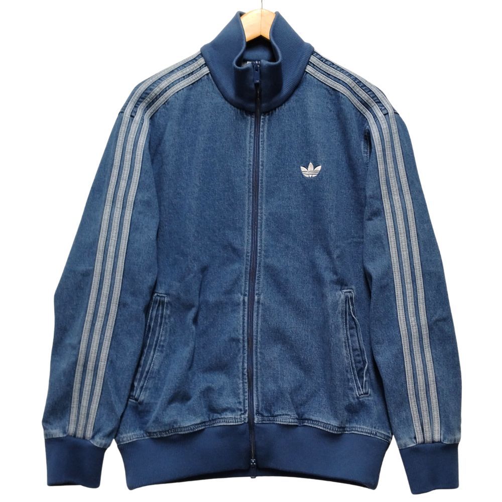 10/12迄✴︎値下げ アディカラーデニム トラックトップ XL 新品 adidas Originals Originals/アディダスオリジナルス/アディ