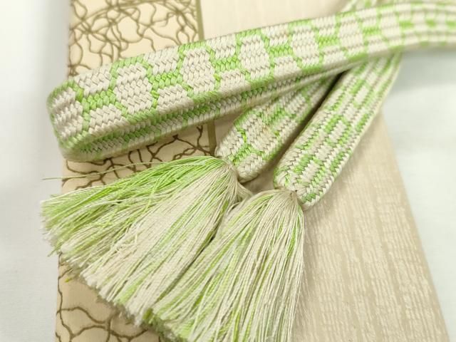 平和屋本店 上 有職組紐道明 帯締め 亀甲組 宮内庁御用 国立博物館御用 東京芸術大学御用 CXAA0675s5