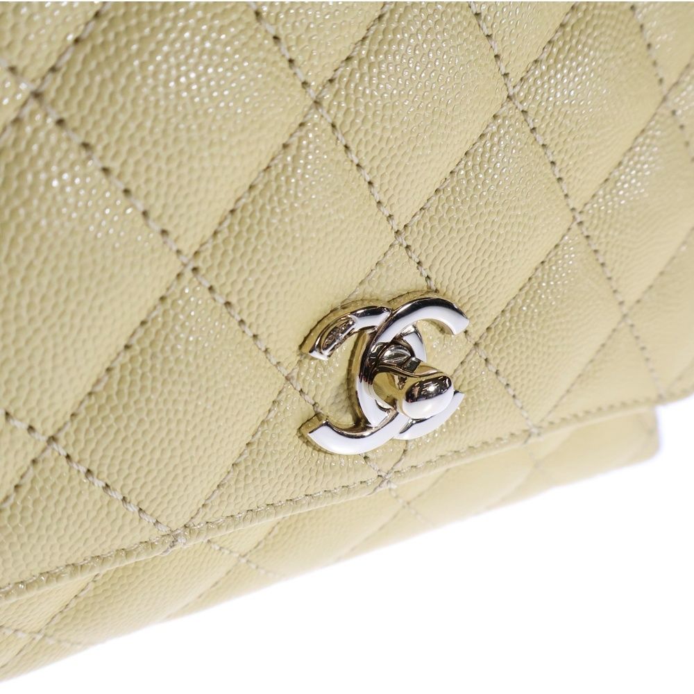 CHANEL (シャネル) ココハンドルXXS ココマーク マトラッセ