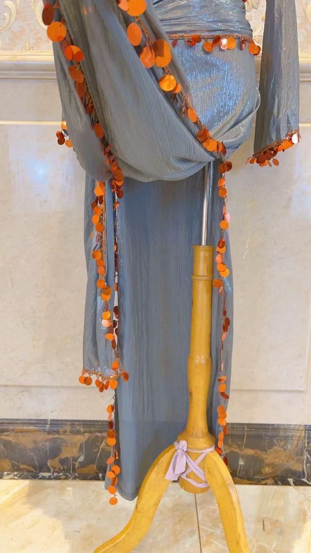 ベリーダンス衣装サイーディ サーディドレス ピンク オーダーメイドSalalah ベリーダンス衣装サイーディ サーディドレス ピンク オーダー